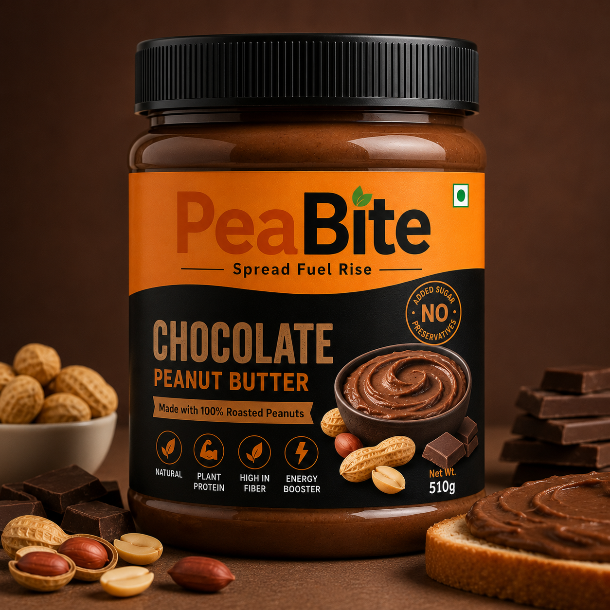 PeaBite Chocolate Peanut Butter